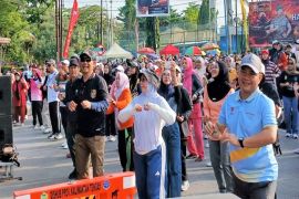 Shalahuddin ajak masyarakat hidup sehat melalui CFD Muara Teweh