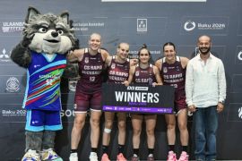 Rapid Bucharest juara FIBA 3x3 Women's Series Baku 2026