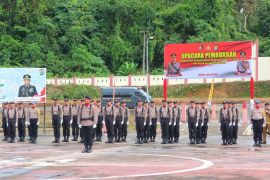 SPN Polda Kaltara Didik 66 Calon Bintara Polri Berkemampuan SPKT