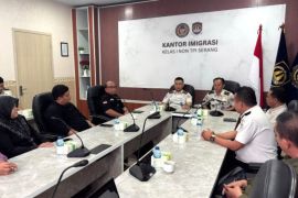 Imigrasi Serang gandeng media perkuat penyebaran informasi ke masyarakat