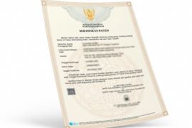 Sertifikat paten kini hadir secara digital