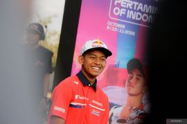 Veda Ega finis posisi sembilan pada Moto3 Inggris 2026