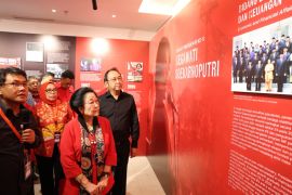 Megawati hadiri pameran foto refleksi 30 tahun Kudatuli