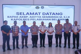 Kapolres kunjungi Imigrasi Belawan perkuat sinergi pengawasan kru Kapal WNA