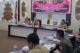 Gunung Mas tetapkan status Waspada Bencana Karhutla