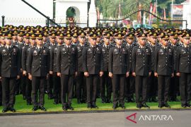 Kapolres Jakpus pastikan pelantikan perwira TNI-Polri berjalan aman