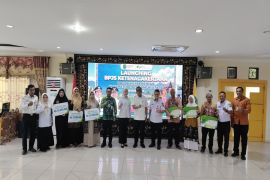Pemkab HSU launching BPJS Ketenagakerjaan 3.000 pekerja rentan