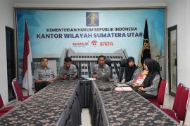Kemenkum Sumut harmonisasi Ranperbup Nias perkuat kepastian perizinan