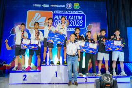 Pupuk Kaltim dukung regenerasi atlet bulu tangkis lewat Sirnas C Open