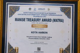 Pemkot Ambon peringkat pertama penyaluran Dana Desa terbaik di Maluku