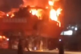 Basarnas konfirmasi kebakaran kapal di Muara Baru Jakut