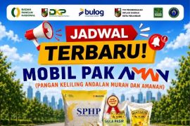 Jual Sembako Murah, jadwal mobil Pak Aman hari ini hingga 30 Juli