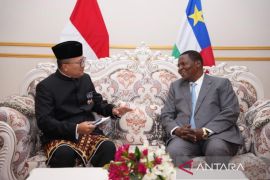 Dubes RI serahkan surat kepercayaan kepada Presiden Afrika Tengah