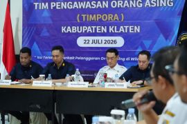 TIMPORA Klaten perkuat sinergi awasi orang asing