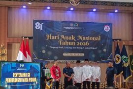 Sebanyak 65 anak binaan LPKA Blitar terima remisi Hari Anak Nasional
