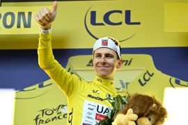 Pogacar nyaman di puncak klasemen usai lewati etape 17 Tour de France