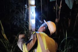 BPTD Banten lakukan pemeliharaan PJU di ruas jalan nasional Pandeglang-Serang