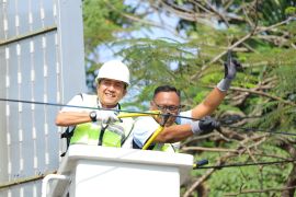 Pemkot Palembang tata wajah kota dari kabel semrawut