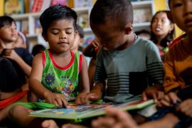 Harita Nickel perkuat literasi anak Pulau Obi lewat rumah belajar