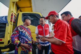 Pertamina pastikan layanan SPBU di Palembang berjalan optimal