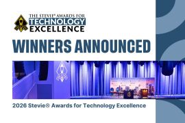 Pemenang Stevie&reg; Awards for Technology Excellence Tahunan Ketiga Diumumkan