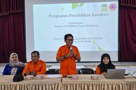 BPBD Aceh Besar Edukasi kesiapsiagaan bencana bagi 1.559 pelajar