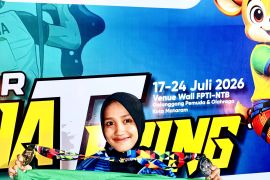Mahasiswi UMMAT raih emas dan perak panjat tebing pada Porprov NTB 2026