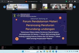 Kemenkum Babel pertajam ketentuan pidana dalam perda