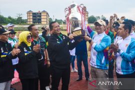 Lagi. Kota Mataram "hattrick" juara umum Porprov NTB 2026