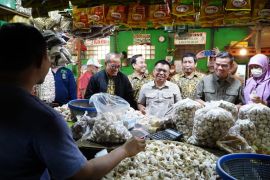 Bapanas megandeng distributor jaga harga bawang putih tetap terkendali