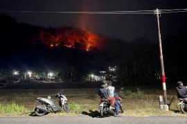 Polisi: Kebakaran hutan Imogiri hanguskan delapan hektare lahan dipadamkan manual