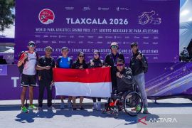 Indonesian para-athletics team bags 16 medals at Mexico Grand Prix