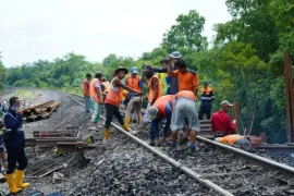 Tingkatkan keselamatan, KAI Divre III Palembang tutup 24 perlintasan liar
