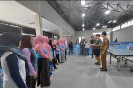 SIWO PWI Lampung rampungkan seleksi cabor tenis meja