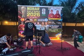 Pemkab Dharmasraya gelar nobar final piala dunia di dua lokasi
