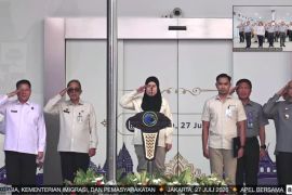 Kemenkum-KemenHAM Babel apel pagi gabungan