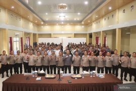 Cegah penyalahgunaan senpi, Polres Banyuasin uji psikologi 170 personel