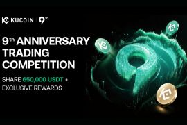 KuCoin Rayakan Hari Jadi Kesembilan Lewat Kompetisi Multikategori Berhadiah hingga 650.000 USDT