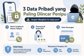 Ini jenis data pribadi yang paling diincar penipu