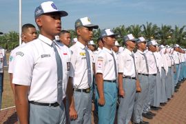 Sebanyak 76 calon Paskibraka Kabupaten Madiun jalani pelatihan dan karantina