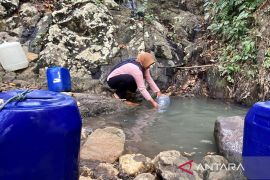 Mata air Kali Wonosari, oase di tengah kekeringan Gunungkidul