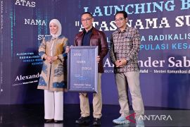 Alexander Sabar luncurkan buku "Atas Nama Surga", propaganda terorisme ranah digital