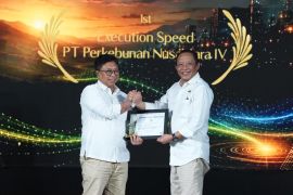 PTPN IV PalmCo raih tiga penghargaan tata kelola dari Holding PTPN III