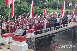Jembatan Perintis Garuda di Gianyar mudahkan akses warga Desa Saba