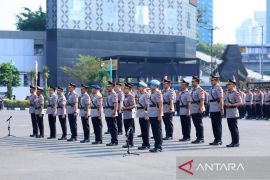 Kapolda Metro Jaya pimpin sertijab 22 pejabat utama dan kapolres