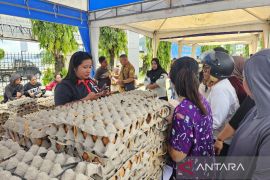 Ketahanan Pangan - Harga telur ayam Rp29.650/kg, bawang merah Rp40.450/kg