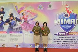 SMAN 2 Taruna Pamong Praja Jawa Timur pelajari "marching band" ke Malaysia