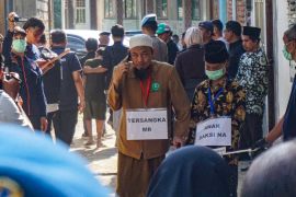 Polda NTB menggelar rekonstruksi kasus kebakaran santri di Lombok Tengah