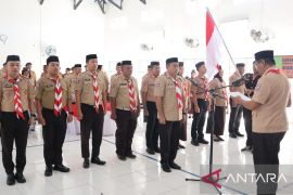 Lapas Gorontalo membentuk Gugus Depan Pramuka untuk perkuat karakter WBP