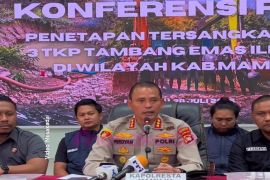 Berikut empat tersangka tambang emas ilegal di Mamuju